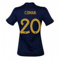 Ženski Nogometni dresi Francija Kingsley Coman #20 Domači SP 2022 Kratek Rokav